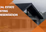 design a professional real estate listing presentation and pitch deck